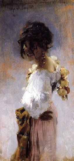 John Singer Sargent Rosina oil painting image